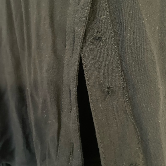 Free People Size M Buttoned Vest - Picture 3 of 3